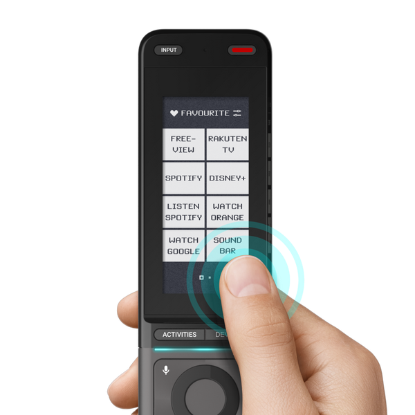 Pilot Smart Control Pro Touch z ekranem dotykowym - obsługa do 12 urządzeń · URC7985