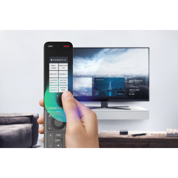 Pilot Smart Control Pro Touch z ekranem dotykowym - obsługa do 12 urządzeń · URC7985