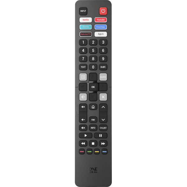 Pilot dedykowany do telewizora Hisense · URC4916