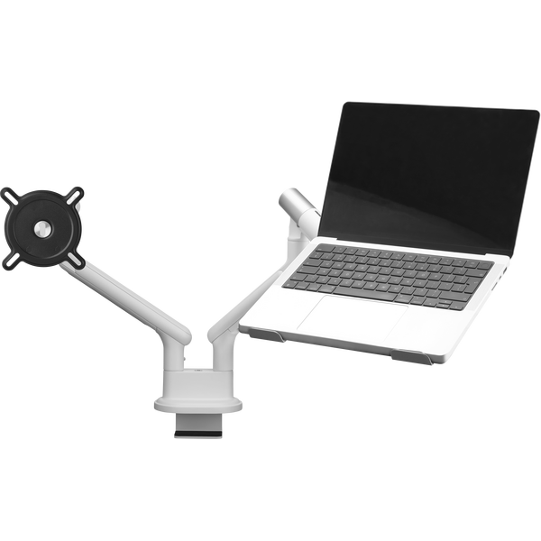Uniwersalny uchwyt na laptopa pasujący do wszystkich naszych uchwytów do monitorów · DM0010