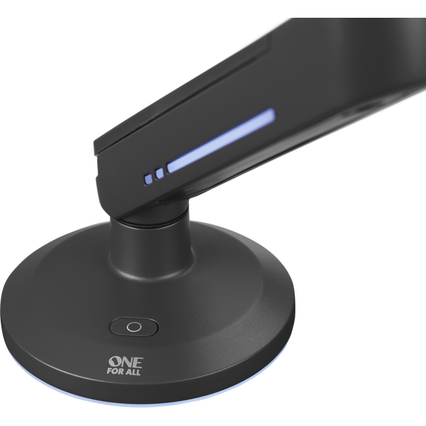 Gamingowy uchwyt biurkowy do monitora z podświetleniem RGB (21-45″) · DM8110