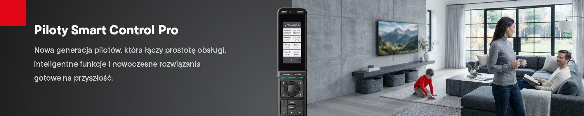 Piloty uniwersalne One For All Smart Control Pro