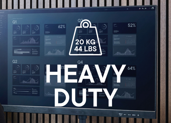 Ramię do monitora DM5110 o udźwigu do 20 kg – Heavy Duty