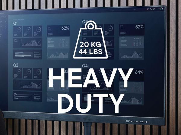 DM5210 – udźwig heavy duty do 20 kg na ekran