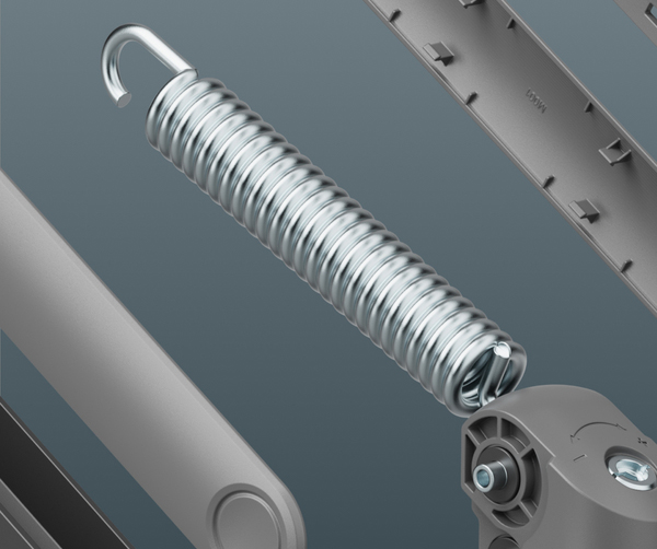 DM5210 – mechaniczny system sprężynowy (heavy duty)