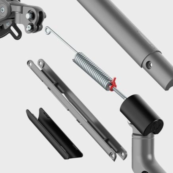 DM7110 – mechaniczny system sprężynowy