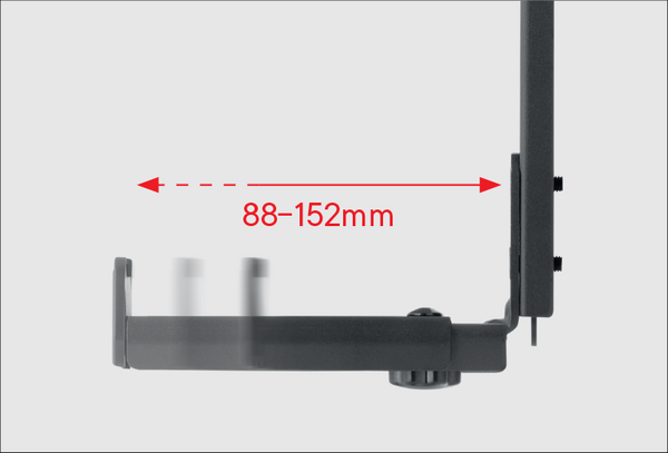 WM5350 – zakres regulacji głębokości 88–152 mm