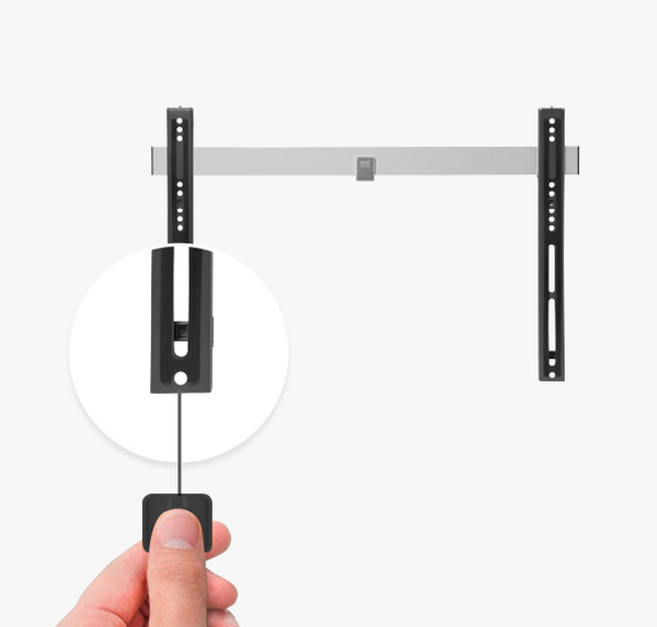 Uchwyt ścienny WM6611 – mechanizm Lock & Release